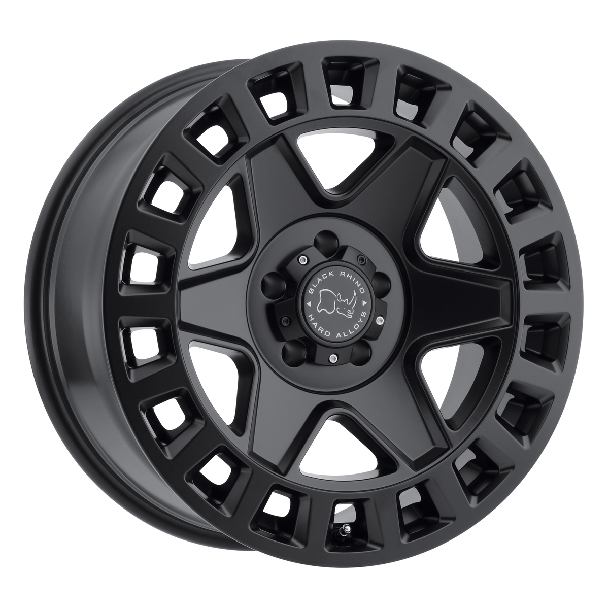 Black Rhino York 17x8 Matte Black complete wheel and tire package for Mercedes-Benz Sprinter 2500