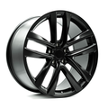 OE+ TL06 Matt Black complete wheel and tire package for Tesla Model Y